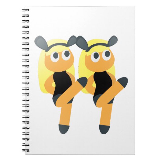twins emoji notitieboek (Voorkant)
