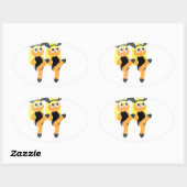 twins emoji ovale sticker (Vel)