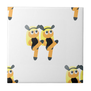 twins emoji tegeltje