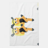 twins emoji theedoek (Verticaal)