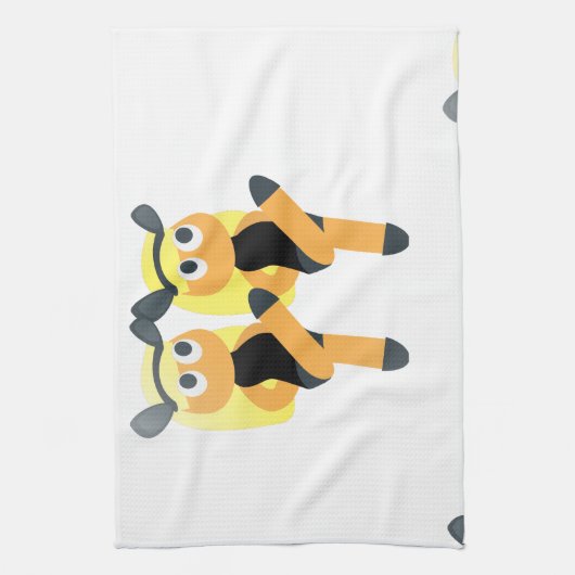 twins emoji theedoek (Verticaal)