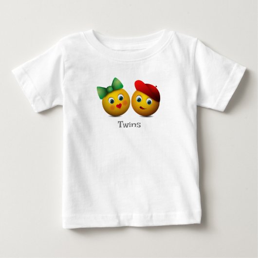 Twins Emoji's Love Hearts (Voorkant)