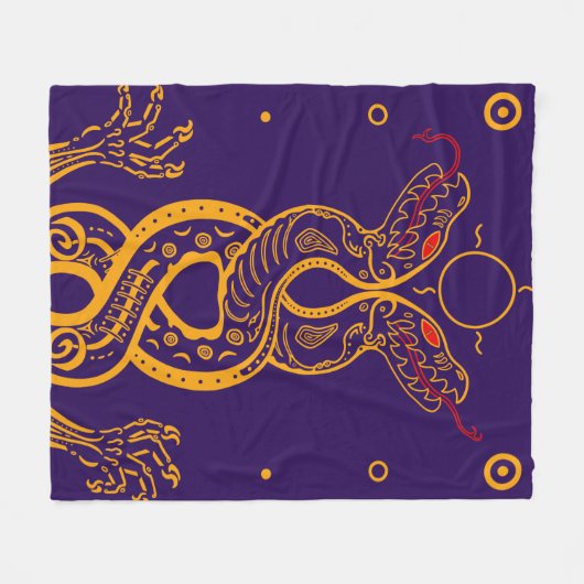 Twins Fleece Deken (Voorkant (Horizontaal))