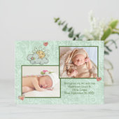 Twins Folk Art Green Aankondiging (Staand voorkant)