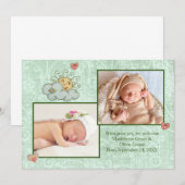 Twins Folk Art Green Aankondiging (Voorkant / Achterkant)