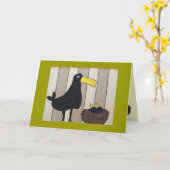 Twins gefeliciteerd geboortekaartje kaart (Gele Bloem)