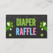 Twins Geslacht Onthullen 2 Erwten In Een Pod Luier Informatiekaartje (Achterkant)