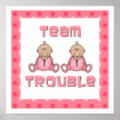 Twins Girls Poster (Voorkant)