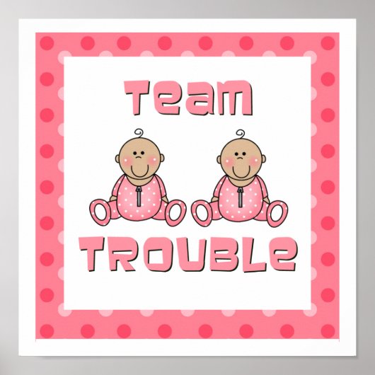 Twins Girls Poster (Voorkant)