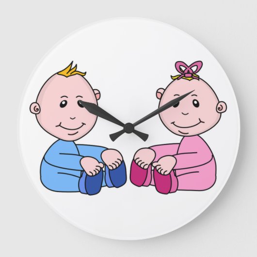 TWINS GROTE KLOK (Voorkant)