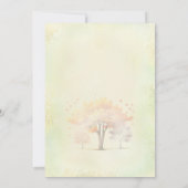 Twins Halloween Pumpkin Ghost Neutral Baby shower Kaart (Achterkant)