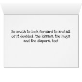 ****TWINS*** - HOE EXCITSIEF KAART "NIEUWE OUDERS" (Binenzijde Horizontaal (Onderkant))