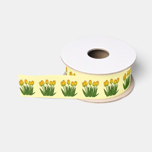 Twins in Bloom Spring Blooms Grosgrain Lint (Spoel)