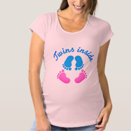 Twins Inside Boy and Girl T-shirt