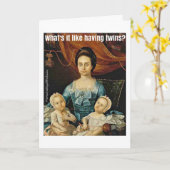 Twins Kaart (Gele Bloem)