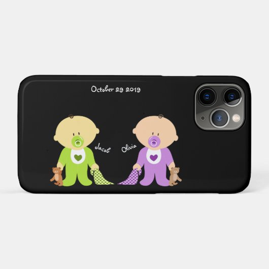 Twins Keepomwille Case-Mate iPhone Case (Achterkant (horizontaal))