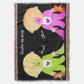 Twins Keepomwille Throw Blanket Deken (Voorkant Verticaal)