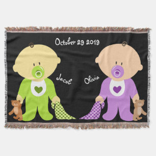 Twins Keepomwille Throw Blanket Deken