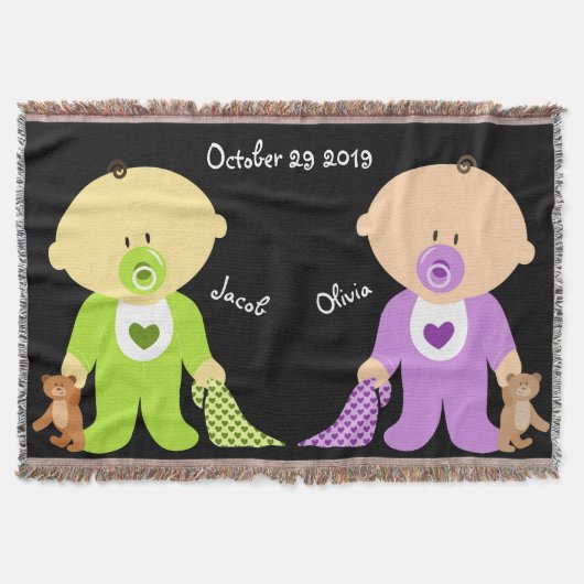 Twins Keepomwille Throw Blanket Deken (Voorkant)