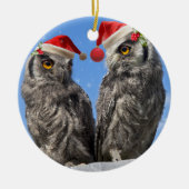 Twins kerstversiering keramisch ornament (Voorkant)