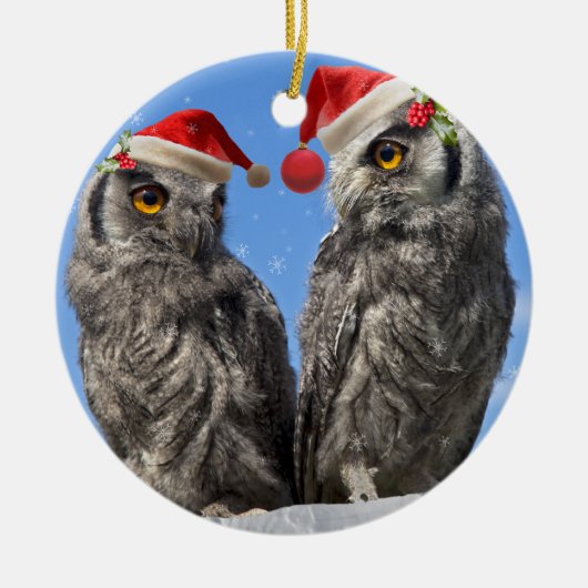Twins kerstversiering keramisch ornament (Voorkant)