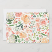 Twins meiden baby shower-uitnodigingen herengeweie kaart (Achterkant)