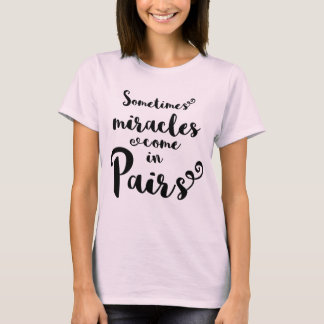 Twins moederschap T-Shirt