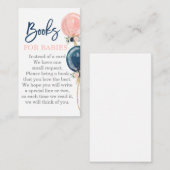 Twins Neem een boekenomheining kaart (Voorkant / Achterkant)