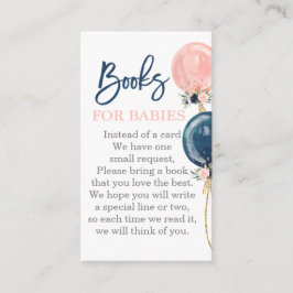 Twins Neem een boekenomheining kaart