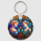Twins of the Zodiac Sleutelhanger (Voorkant)