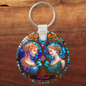Twins of the Zodiac Sleutelhanger (Voorkant)