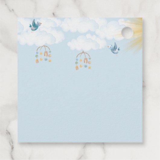 Twins - One Plus One is twee keer zo leuk Bedankjes Labels (Achterkant)