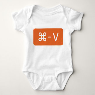 Twins Oranje Command - V 'Paste'-Shirt Romper