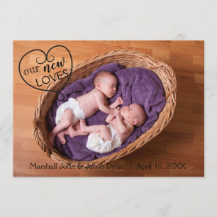Twins Our New Loves - Aankondiging van de geboorte