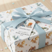 Twins Phoenix Dragon Fantasy Magisch Cadeaulabel