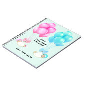 Twins Pregnancy Journal Notitieboek (Linkerzijde)