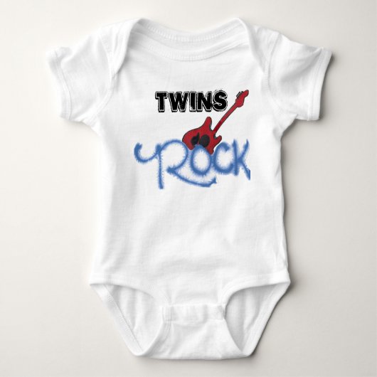 Twins Rock Romper (Voorkant)