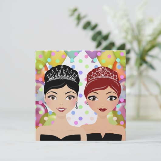 Twins - SRF Kaart (Staand voorkant)