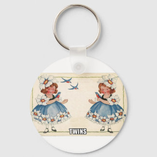 twins stijl sleutelhanger