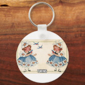 twins stijl sleutelhanger (Voorkant)