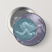 Twins Symbology-Button Ronde Button 7,6 Cm (Voorkant /achterkant)