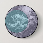 Twins Symbology-Button Ronde Button 7,6 Cm (Voorkant)