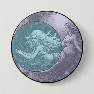 Twins Symbology-Button Ronde Button 7,6 Cm