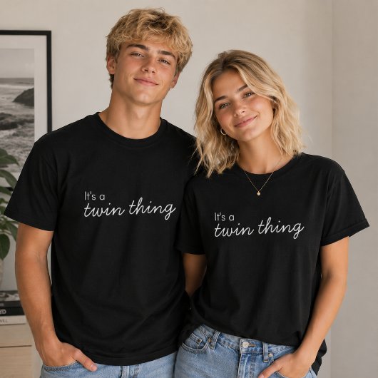Twins T-Shirt | Het is een Tweeling Ding Matching