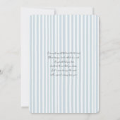 Twins Teddy Bear Baby shower Jongensuitnodiging Kaart (Achterkant)