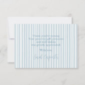 Twins Teddy Bear Baby Shower Thank You Notitiekaartje (Achterkant)