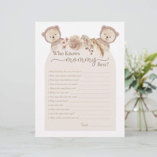 Twins Teddy Bear die mama het beste schoenenspel k (Staand voorkant)