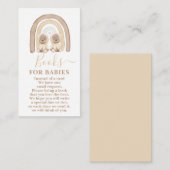 Twins Teddy Bear en Rainbow Books for Babies Kaart (Voorkant / Achterkant)