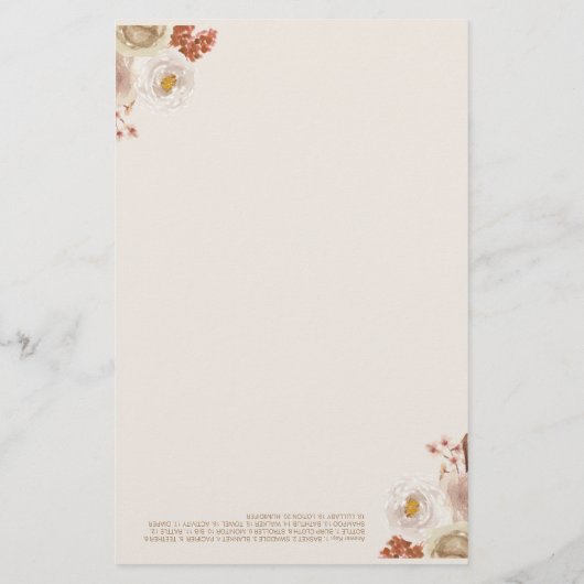 Twins Teddy Bear Word Scramble Baby shower Game (Achterkant)