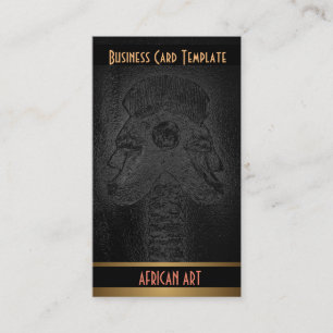 Twins Tribal African Art Visitekaartje